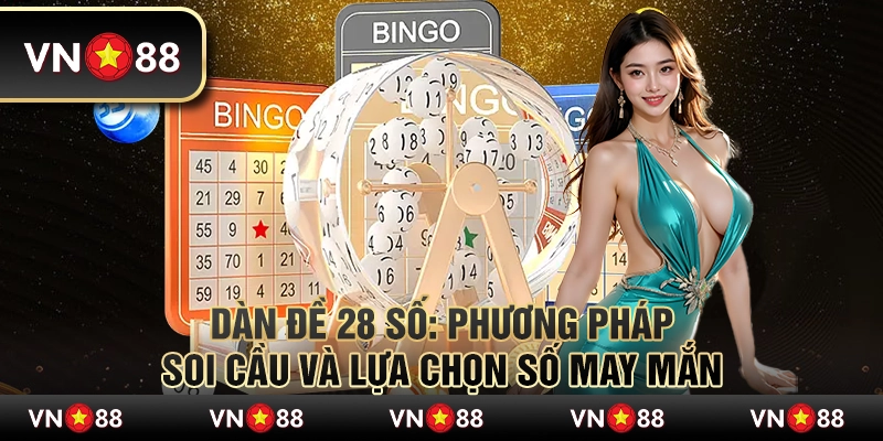 Dàn đề 28 số - Phương pháp soi cầu và lựa chọn số may mắn 8 Dàn đề 28 số - Phương pháp soi cầu và lựa chọn số may mắn